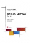 Suite de Verano, Op. 43（ラファエル・グリマル）（サックス四重奏）