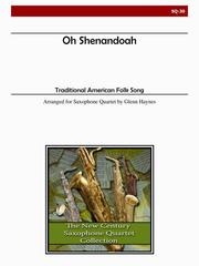 オー・シェナンドー（アメリカ民謡）（サックス四重奏）【Oh Shenandoah】
