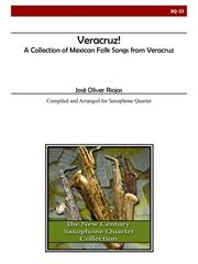 ベラクルス！（サックス四重奏）【Veracruz!】