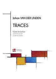 トレース（ヨハン・ファン・デル・リンデン）（サックス四重奏）【Traces】