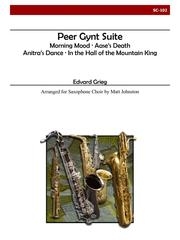 ペール・ギュント組曲（エドワード・グリーグ）（サックス十重奏）【Peer Gynt Suite】