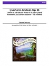 四重奏曲・ト短調・Op.10（クロード・ドビュッシー）（木管五重奏）【Quartet in G minor, Op. 10】