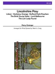 リンカンシャーの花束（パーシー・グレインジャー）（木管五重奏）【Lincolnshire Posy】