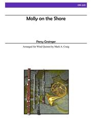 岸辺のモリー（パーシー・グレインジャー）（木管五重奏）【Molly on the Shore】