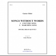 無言歌集 (金管十重奏)【Songs Without Words】