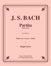 パルティータ・BWV 1013（バッハ）（テューバ）【Partita BWV 1013】