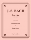 パルティータ・BWV 1013（バッハ）（ユーフォニアム）【Partita BWV 1013】
