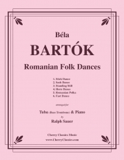 ルーマニア民俗舞曲（ベラ・バルトーク）（バストロンボーン+ピアノ）【Romanian Folk Dances】