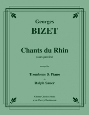 ラインの歌（ジョルジュ・ビゼー）（トロンボーン+ピアノ）【Chants du Rhin】