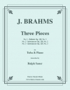 3つの小品（ヨハネス・ブラームス）（バストロンボーン+ピアノ）【Three Pieces】