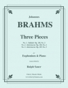 3つの小品（ヨハネス・ブラームス）（ユーフォニアム+ピアノ）【Three Pieces】
