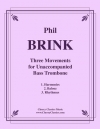3つの楽章（フィリップ・ブリンク）（バストロンボーン）【Three Movements】