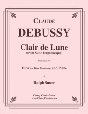 月の光「ベルガマスク組曲」より（クロード・ドビュッシー）（バストロンボーン+ピアノ）【Clair De Lune from Suite Bergamasque】