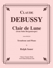 月の光「ベルガマスク組曲」より（クロード・ドビュッシー）（トロンボーン+ピアノ）【Clair De Lune from Suite Bergamasque】
