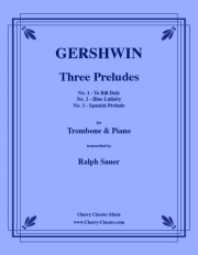 3つの前奏曲（ジョージ・ガーシュウィン）（トロンボーン+ピアノ）【Three Preludes】