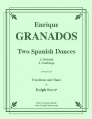 2つのスパニッシュ・ダンス（エンリケ・グラナドス）（トロンボーン+ピアノ）【Two Spanish Dances】