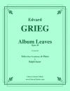 アルバム・リーフ・Op.28（エドヴァルド・グリーグ）（バストロンボーン+ピアノ）【Album Leaves, Opus 28】
