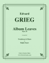 アルバム・リーフ・Op.28（エドヴァルド・グリーグ）（トロンボーン+ピアノ）【Album Leaves, Opus 28】