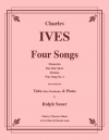 4つの歌（チャールズ・アイヴズ）（バストロンボーン+ピアノ）【Four Songs】