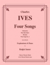 4つの歌（チャールズ・アイヴズ）（ユーフォニアム+ピアノ）【Four Songs】