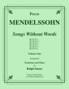 6つの無言歌・Vol.1（フェリックス・メンデルスゾーン）（トロンボーン+ピアノ）【Six Songs Without Words Vol.1】