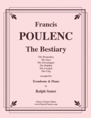 動物寓話（フランシス・プーランク）（トロンボーン+ピアノ）【The Bestiary】