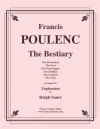 動物寓話（フランシス・プーランク）（ユーフォニアム+ピアノ）【The Bestiary】