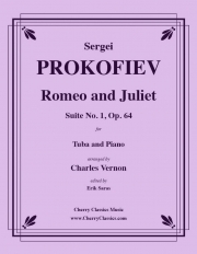 「ロミオとジュリエット」組曲（セルゲイ・プロコフィエフ）（テューバ+ピアノ）【Romeo and Juliet Ballet Suite】