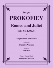 「ロミオとジュリエット」組曲（セルゲイ・プロコフィエフ）（ユーフォニアム+ピアノ）【Romeo and Juliet Ballet Suite】