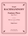 幻想小曲・Op. 3・No.3（セルゲイ・ラフマニノフ）（バストロンボーン+ピアノ）【Fantasy Piece Op. 3 No. 3】