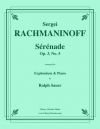 セレナーデ・Op. 3・No.5（セルゲイ・ラフマニノフ）（ユーフォニアム+ピアノ）【Sérénade, Op. 3, No. 5】
