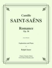 ロマンス・Op.36（カミーユ・サン＝サーンス）（ユーフォニアム+ピアノ）【Romance, Opus 36】