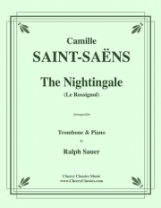 ナイチンゲール（カミーユ・サン＝サーンス）（トロンボーン+ピアノ）【The Nightingale (Le Rossignol)】