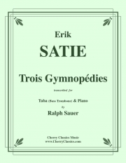 3つのジムノペディ（エリック・サティ）（バストロンボーン+ピアノ）【Trois Gymnopédie】