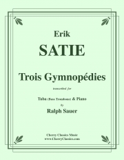 3つのジムノペディ（エリック・サティ）（バストロンボーン+ピアノ）【Trois Gymnopédie】