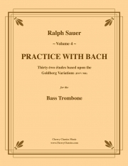 バッハと一緒に練習・Vol.4（バストロンボーン）【Practice With Bach Vol.4】