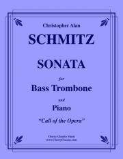 ソナタ（クリストファー・シュミッツ）（バストロンボーン+ピアノ）【Sonata】