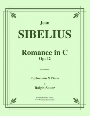 ロマンス・ハ長調・Op.42（ジャン・シベリウス）（ユーフォニアム+ピアノ）【Romance in C, Op. 42】
