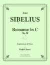 ロマンス・ハ長調・Op.42（ジャン・シベリウス）（ユーフォニアム+ピアノ）【Romance in C, Op. 42】