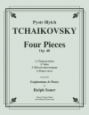 4つの小品・Op.40 (ピョートル・チャイコフスキー)（ユーフォニアム+ピアノ）【Four Pieces Opus. 40】