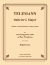 組曲・ト長調 （テレマン）（バストロンボーン）【Suite in G Major】