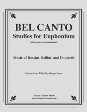 ベルカントの勉強（ユーフォニアム+ピアノ）【Bel Canto studies for Tenor Trombone】