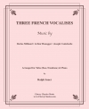 3つのフランスのヴォカリーズ（バストロンボーン+ピアノ）【Three French Vocalises】