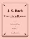 協奏曲・ニ短調 (バッハ）（ユーフォニアム+ピアノ）【Concerto in D minor】