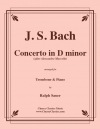 協奏曲・ニ短調 (バッハ）（トロンボーン+ピアノ）【Concerto in D minor】