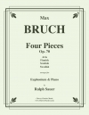 4つの小品・Oｐ.70（マックス・ブルッフ）（ユーフォニアム+ピアノ）【Four Pieces, Op. 70】