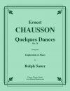 幾つかの舞曲（エルネスト・ショーソン）（ユーフォニアム+ピアノ）【Quelques Dances】