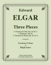 3つの小品（エドワード・エルガー）（トロンボーン+ピアノ）【Three Pieces】