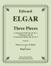 3つの小品（エドワード・エルガー）（バストロンボーン+ピアノ）【Three Pieces】