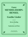 ゲーテ・リーダー（ファニー・メンデルスゾーン＝ヘンゼル）（ユーフォニアム+ピアノ）【Goethe Lieder】